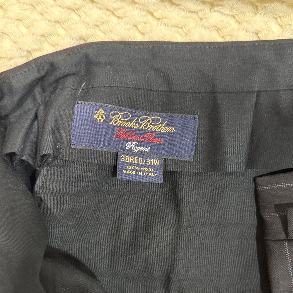 Brooks Brothers Navy striped Regent pant